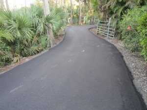 Asphalt road paving Loxahatchee