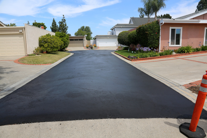 private asphalt driveway